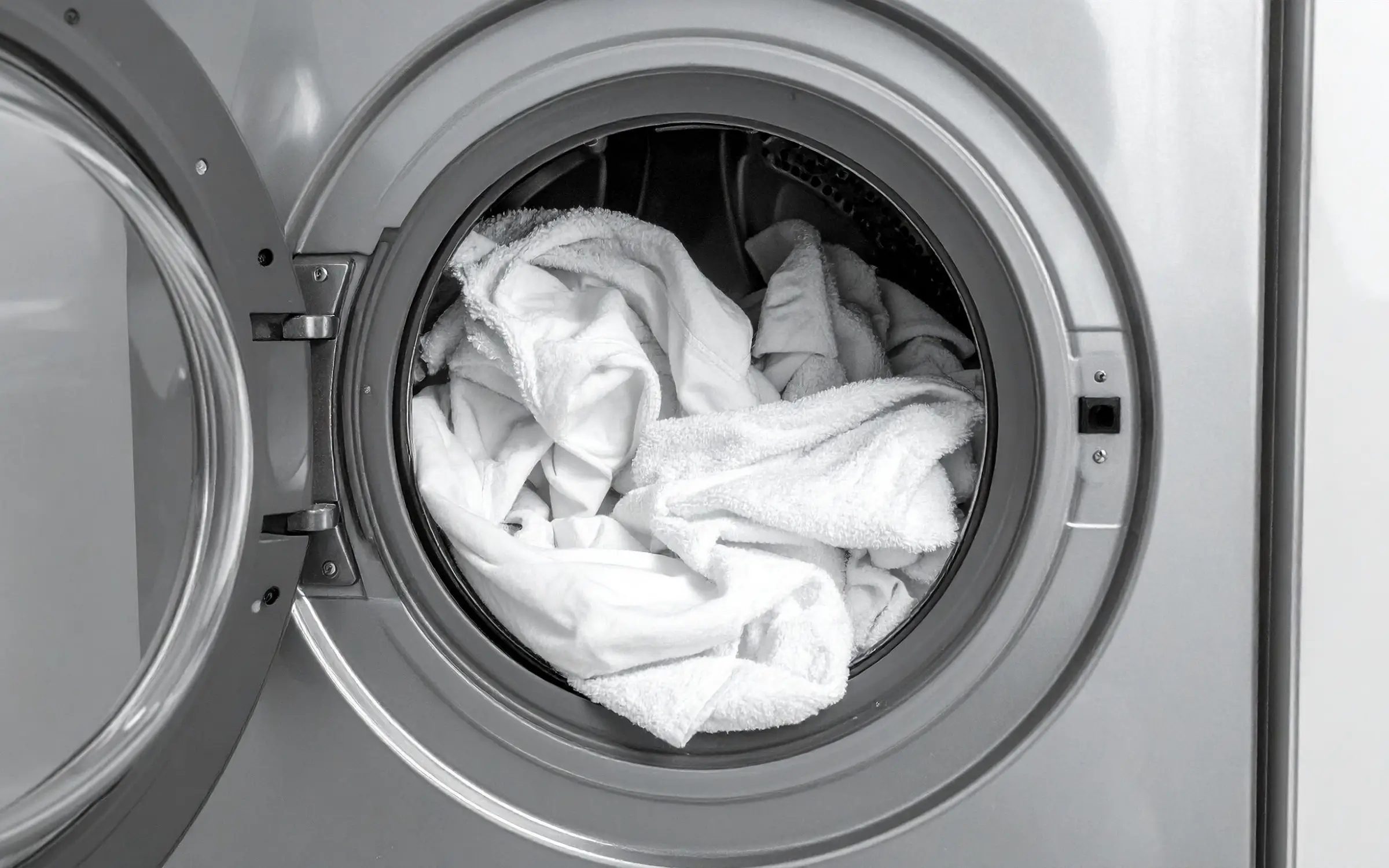 A washer/dryer, representing appliance leaks causing water damage