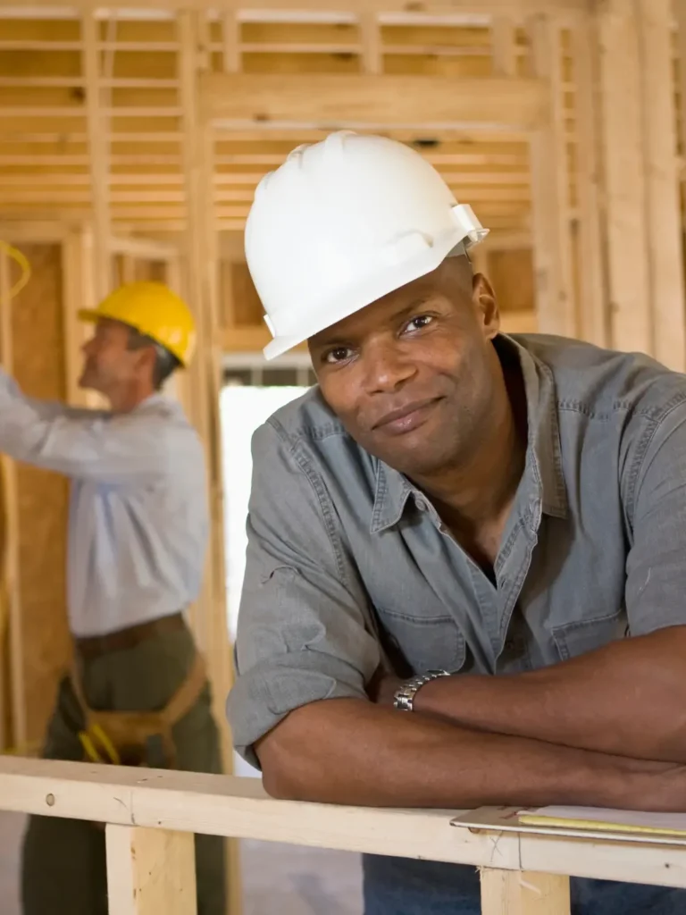 Restoration-Company-Maryland One of Reyes Restoration's contractors partway through a significant reconstruction project, representing a Maryland Restoration Company