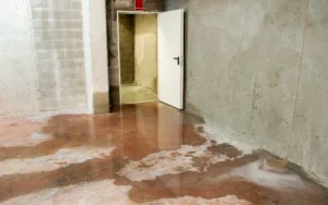 Water damaged property after storm damage in Maryland