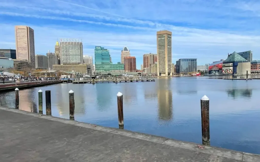 A picture of Baltimore waterfront properties